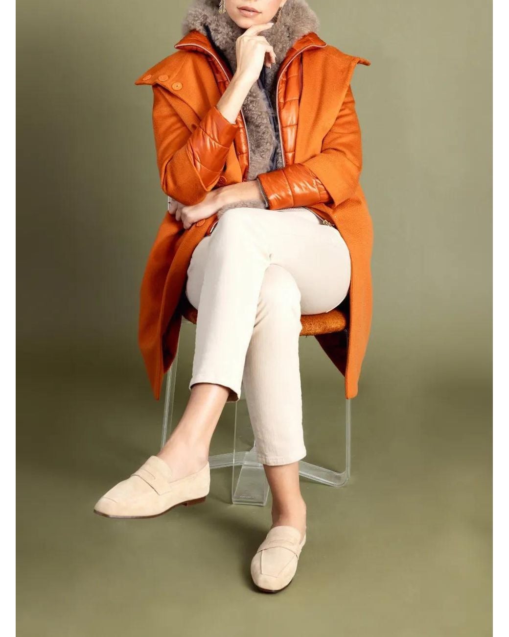 SOPHIQUE White Essenziale Loafers