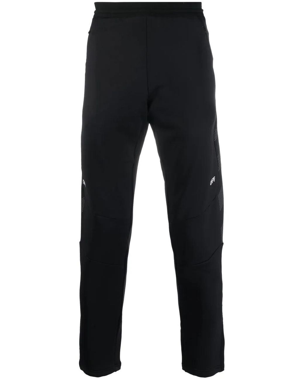 Off-White c/o Virgil Abloh Blue Off-white Full Diag Sport Sweatpant Black White for men