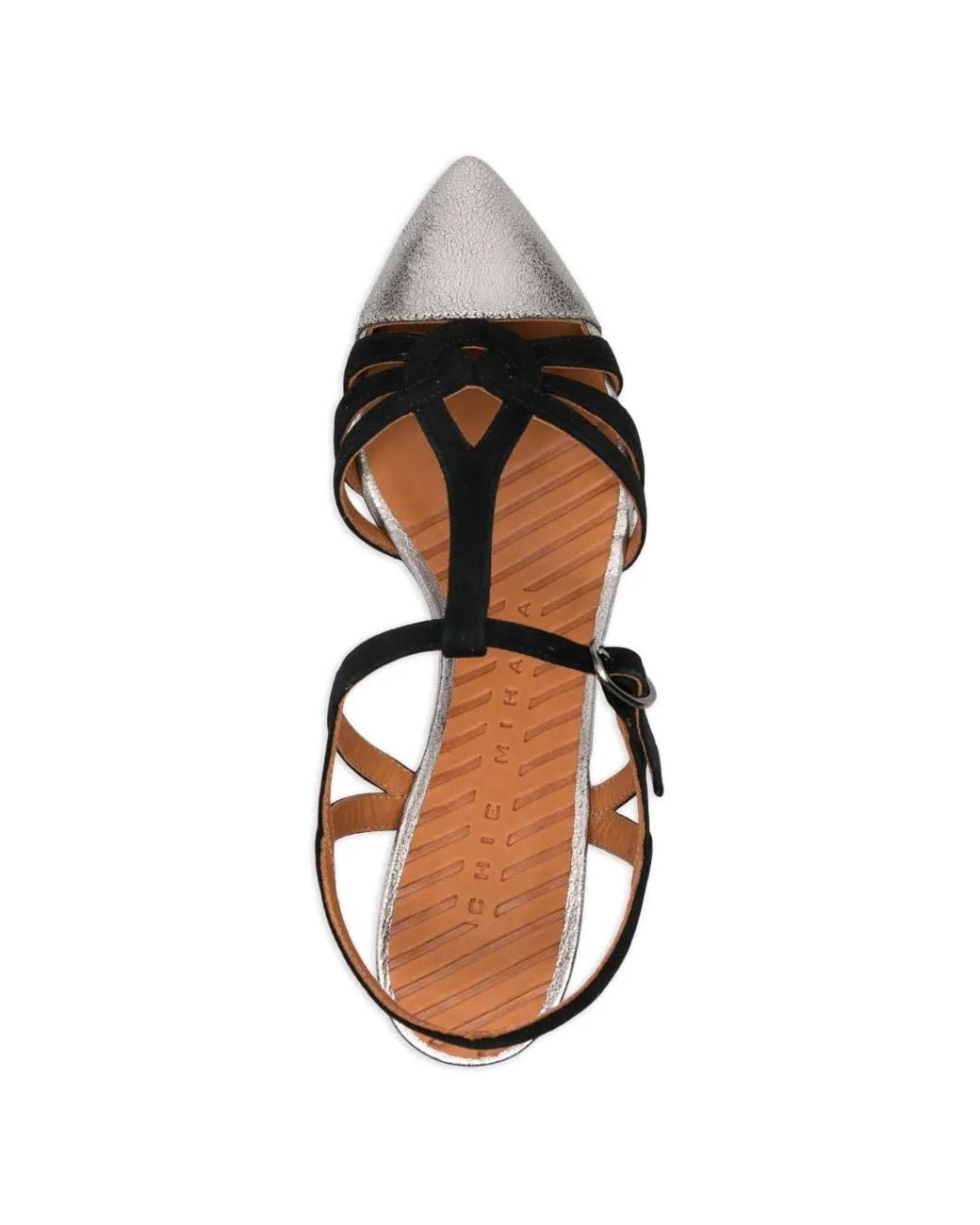 Chie Mihara Metallic Rosali Strappy Pumps