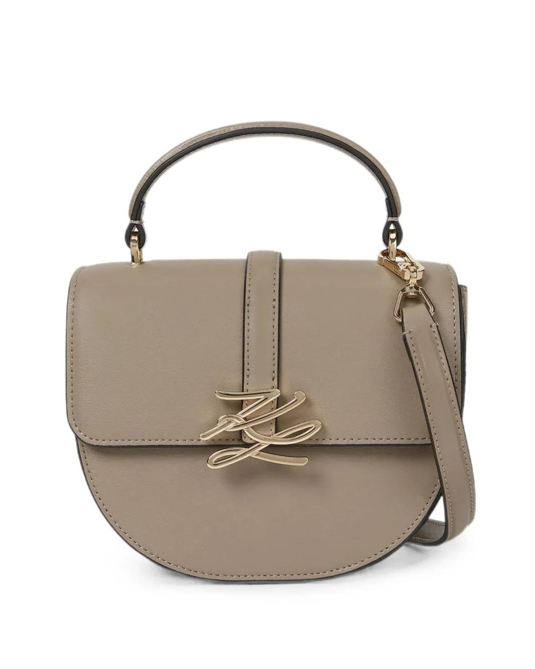 Karl Lagerfeld White Sac À Bandoulière K/Autograph