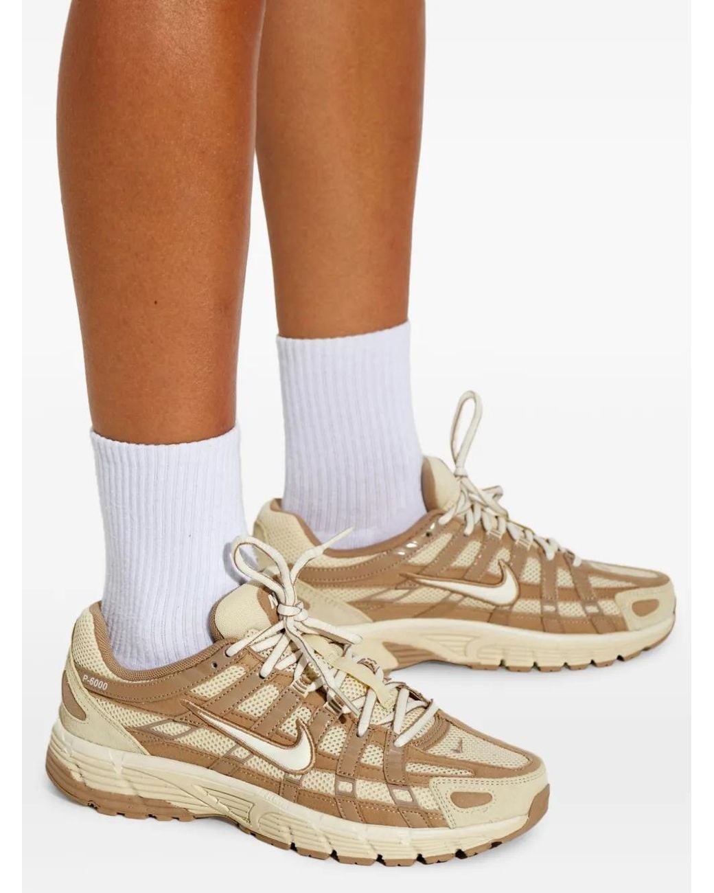 Nike Brown 'P-6000' Sports Shoes