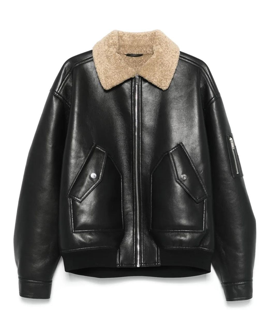 Chaqueta Lude Nanushka de hombre de color Black