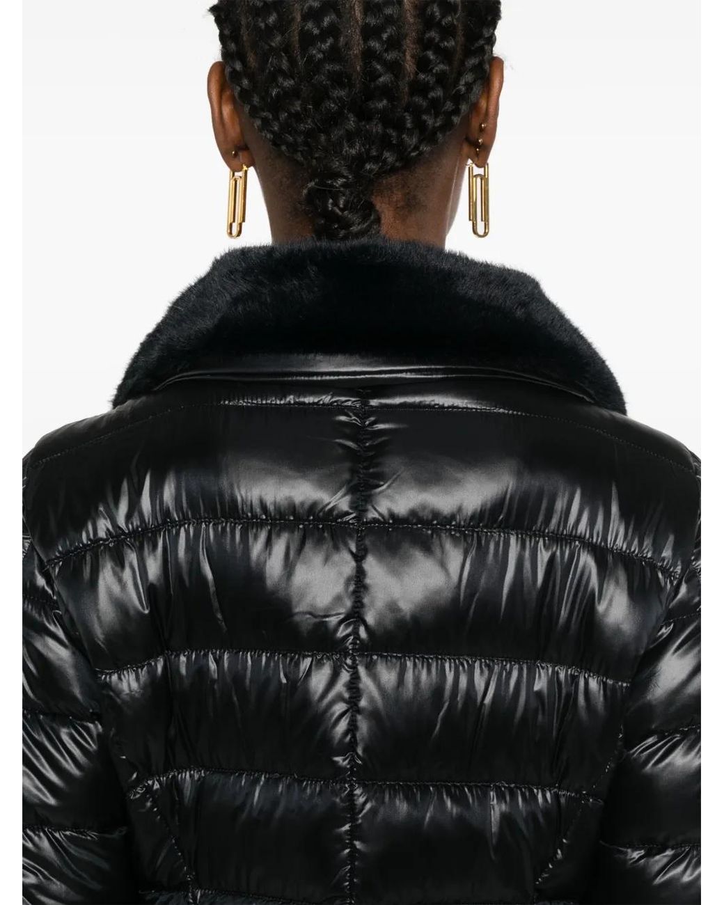 Herno Black Coats & Jackets