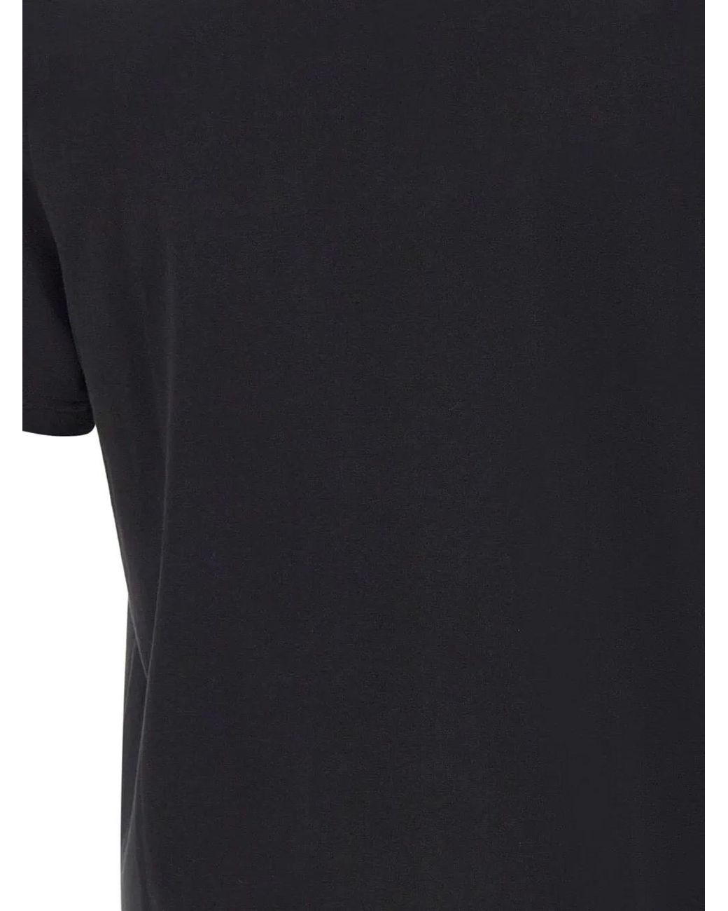 Camiseta con logo estampado Moose Knuckles de hombre de color Black
