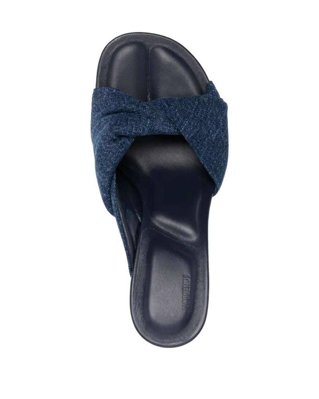Jacquemus Blue Heeled Mules