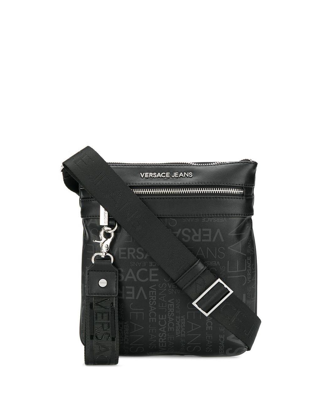 Versace Jeans Couture Messenger Bag in Black for Men | Lyst Australia