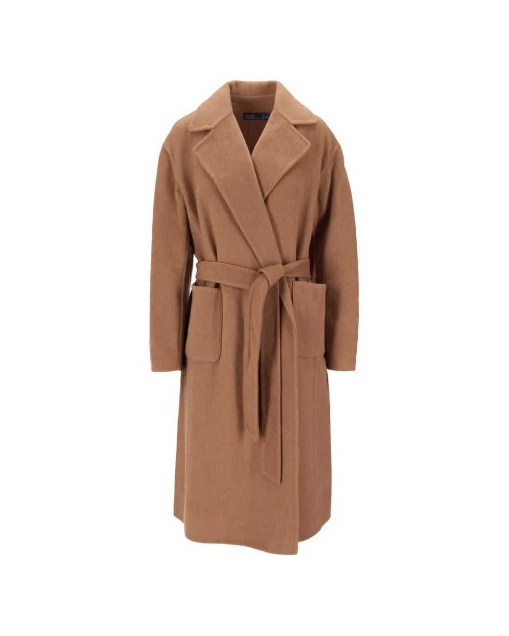 Polo Ralph Lauren Natural Long Wool Coat