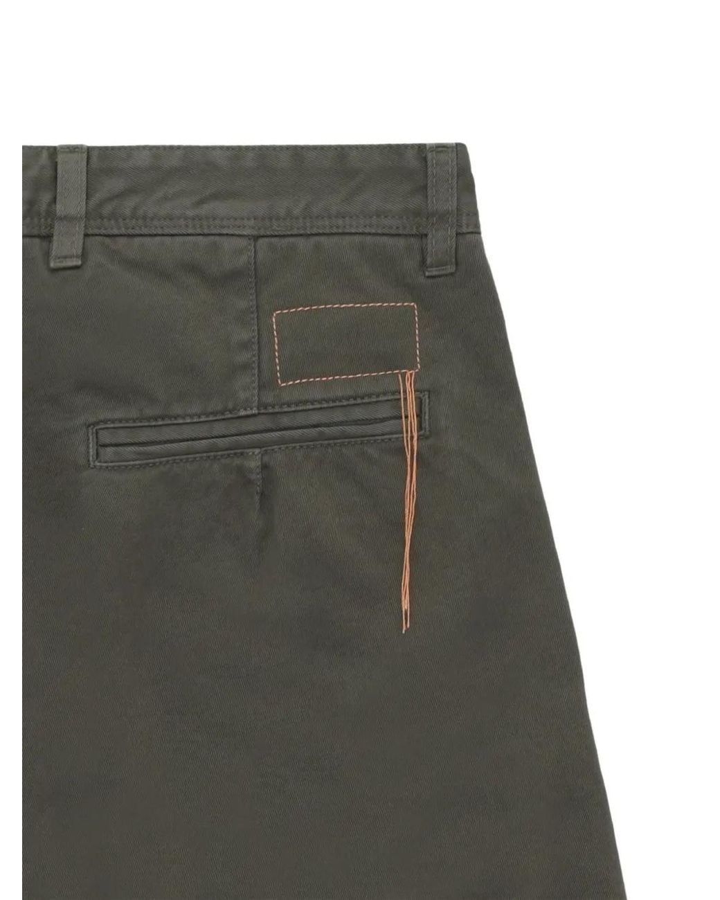 Fortela Gray Reno Cotton Canvas Trousers for men