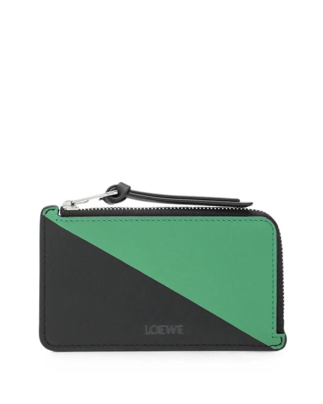 Loewe Green Flag Coin Cardholder for men
