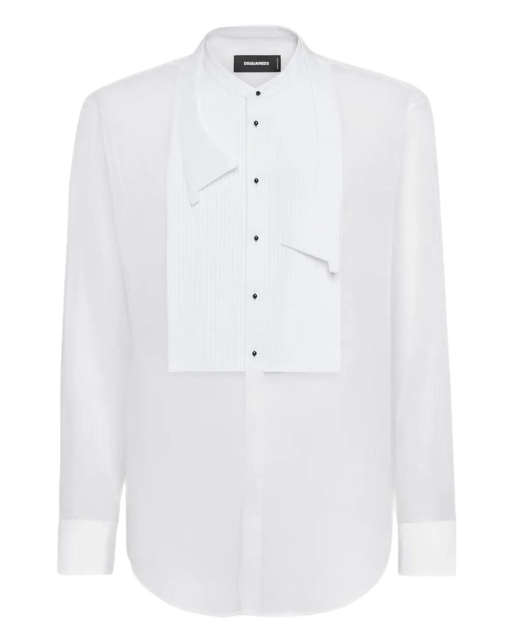 Camisa A Paneles DSquared² de hombre de color White