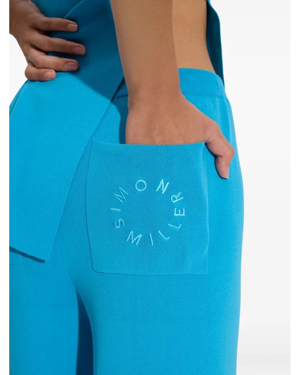 Simon Miller Blue Knits By Jabber Trousers
