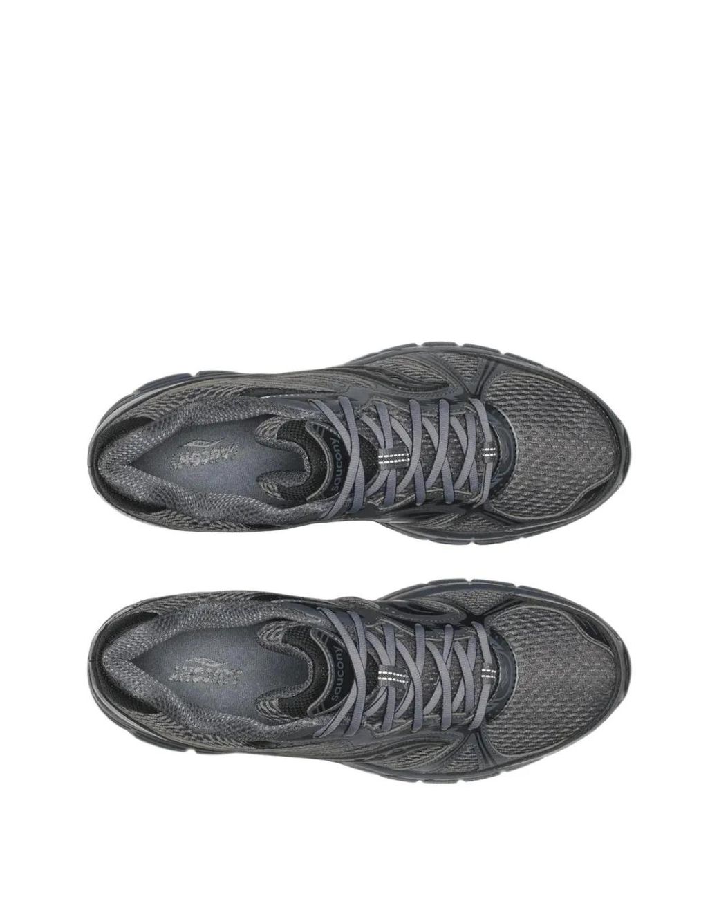 Saucony Gray Grid Legacy Sneakers