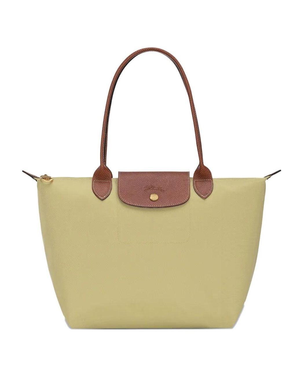 Longchamp Natural Medium Le Pliage Original Tote Bag
