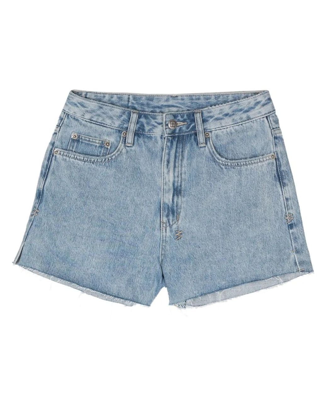 Ksubi Blue Rise N Hi Authentik Shorts