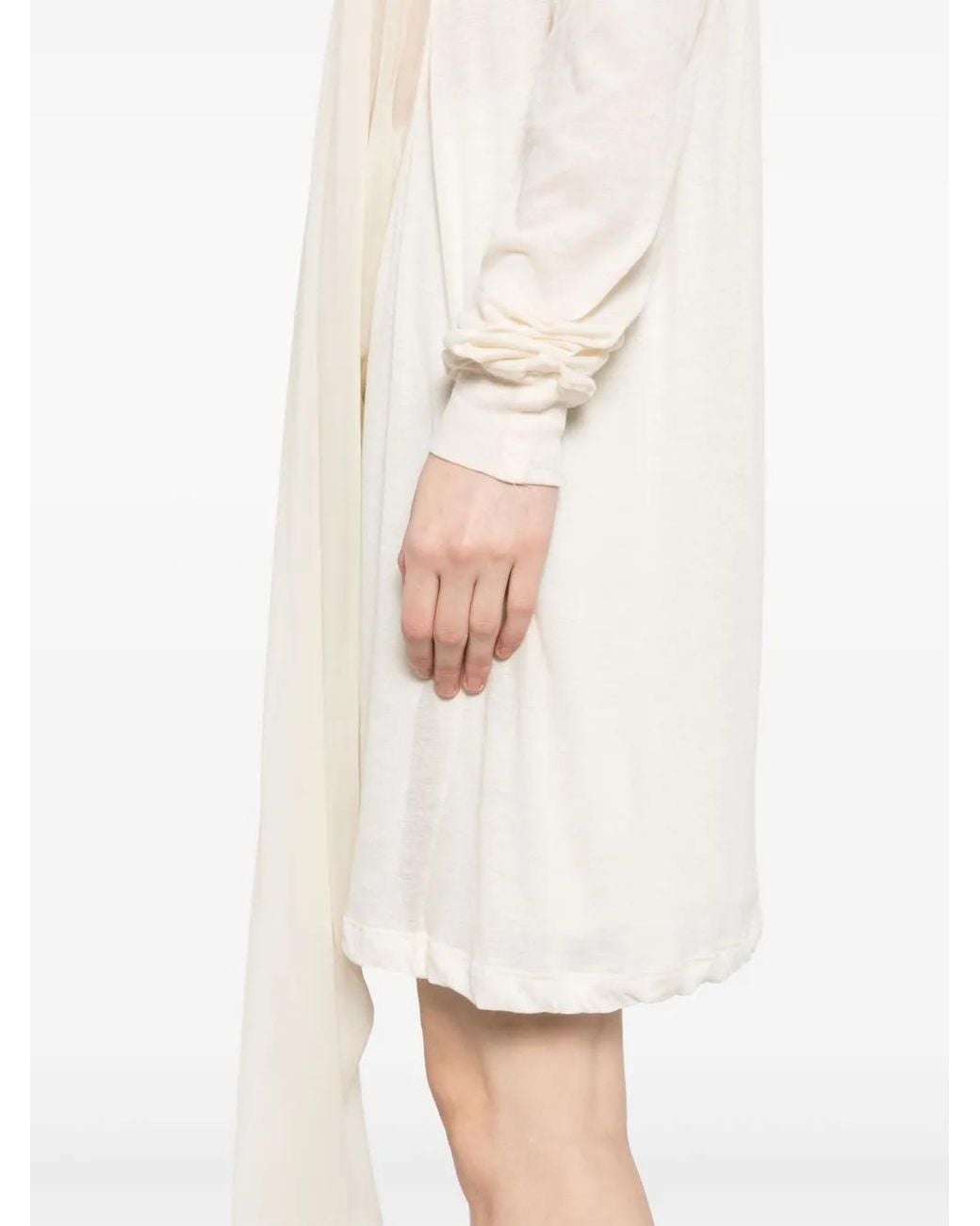 Rick Owens White Drain Tee
