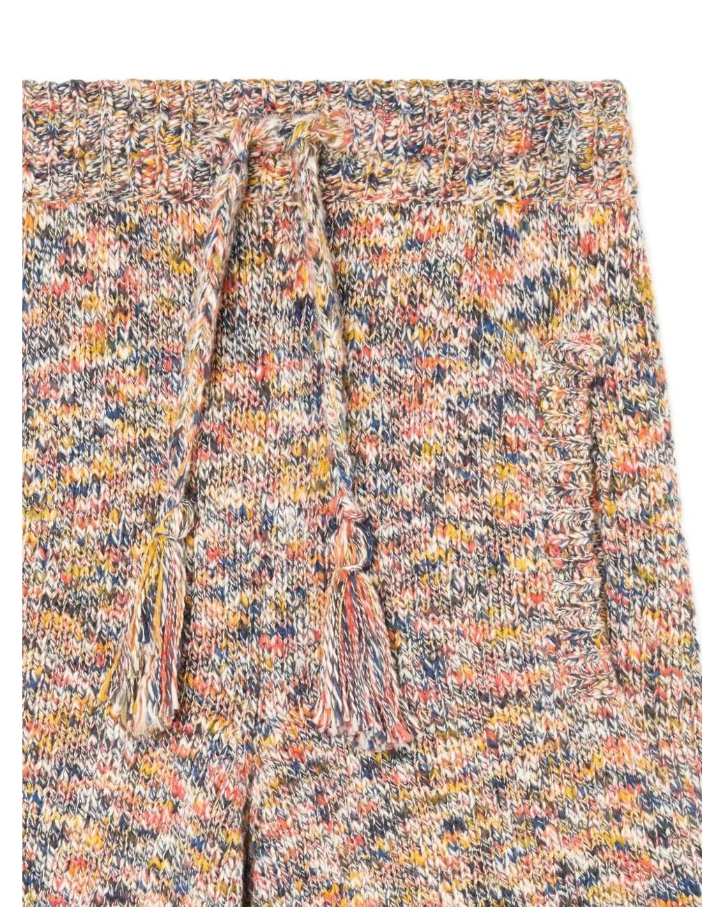 Alanui Natural Dust Of Light Tassels Palm-Tree Shorts for men