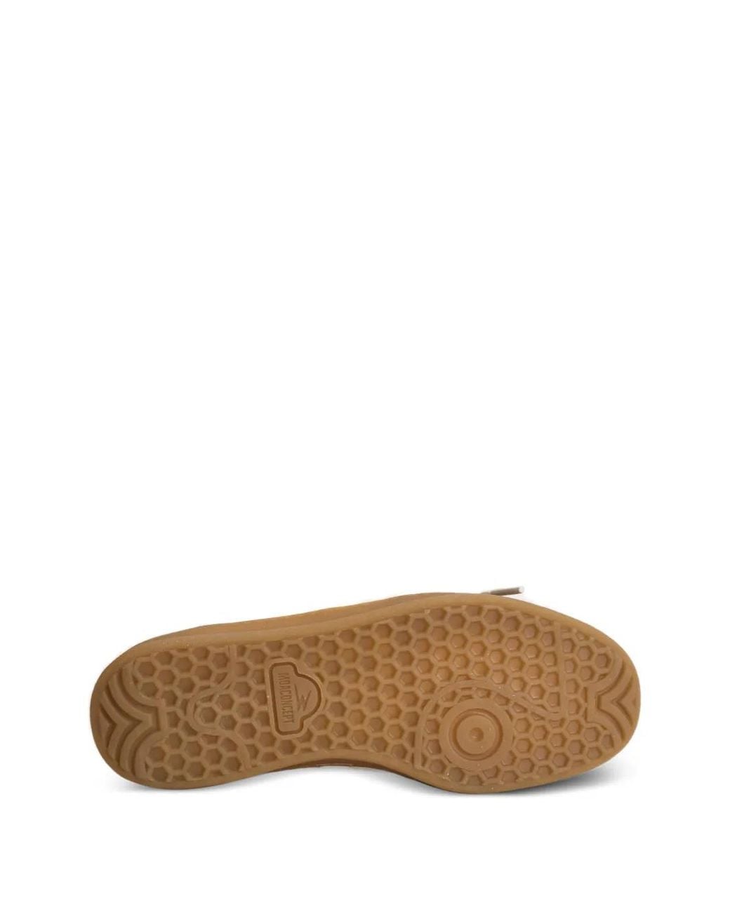 Moa Concept White Master Club Suede Sneakers