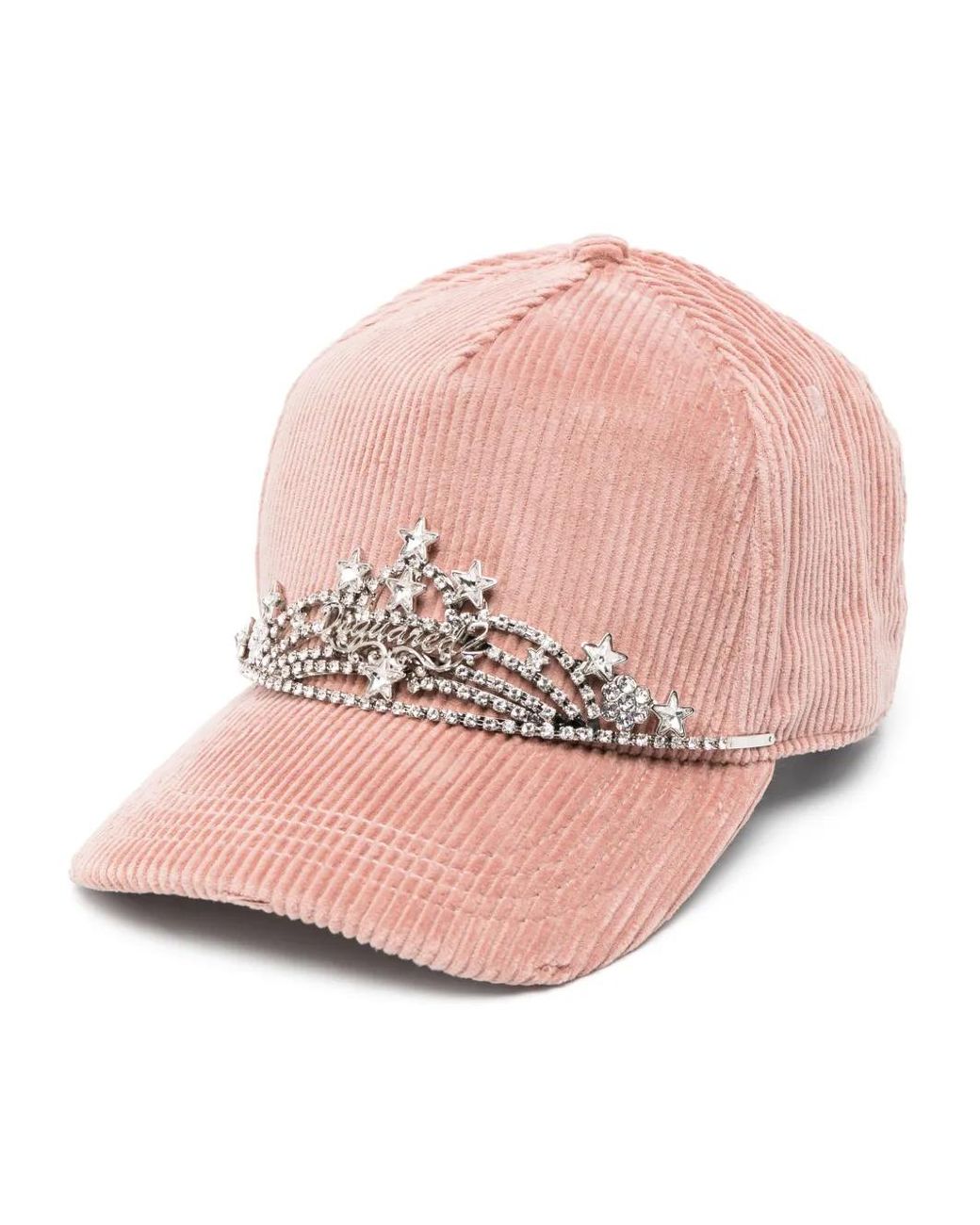 DSquared² Baseballkappe Aus Cord Mit Krone in Pink für Herren