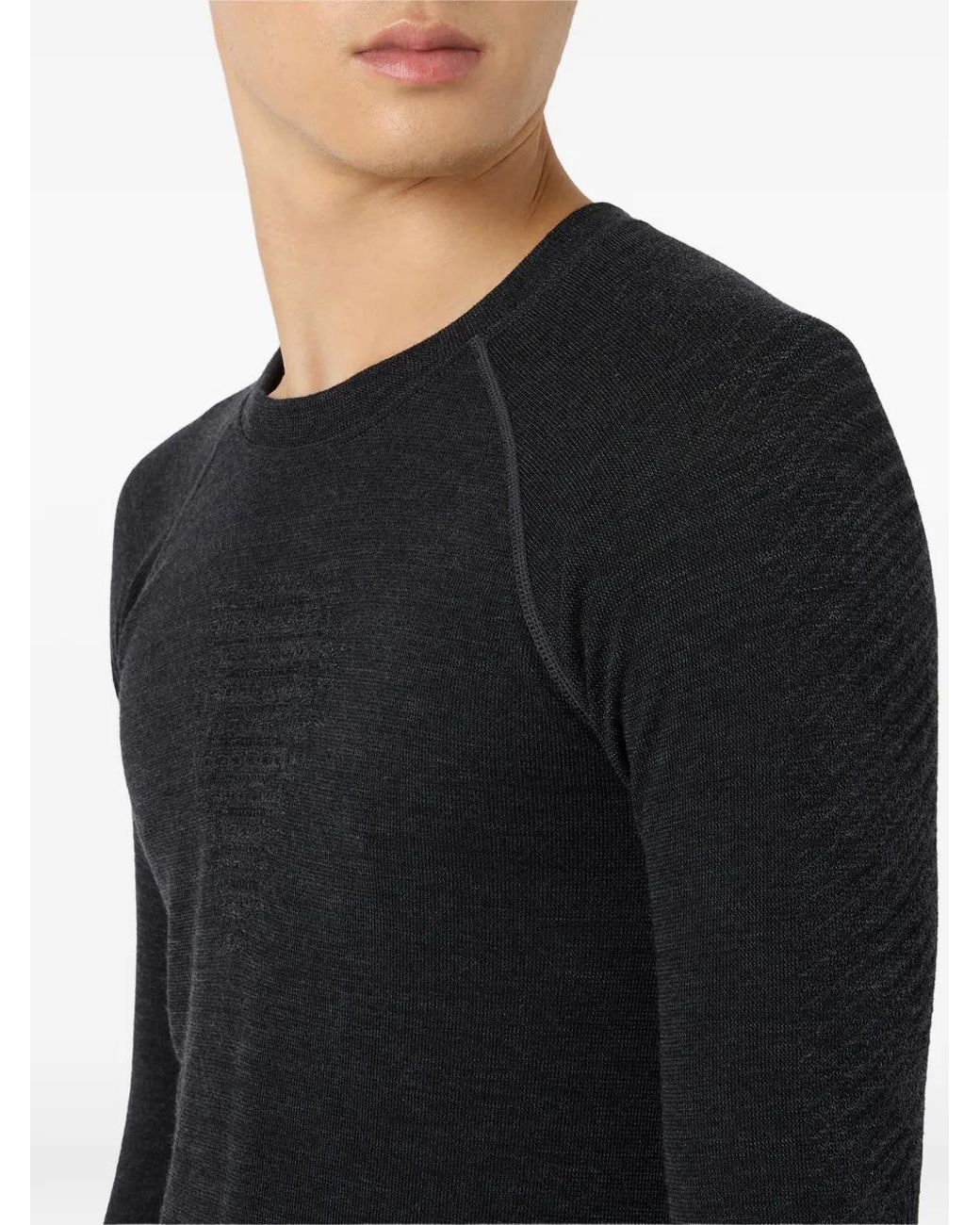 Uyn Black Long-Sleeve T-Shirt for men