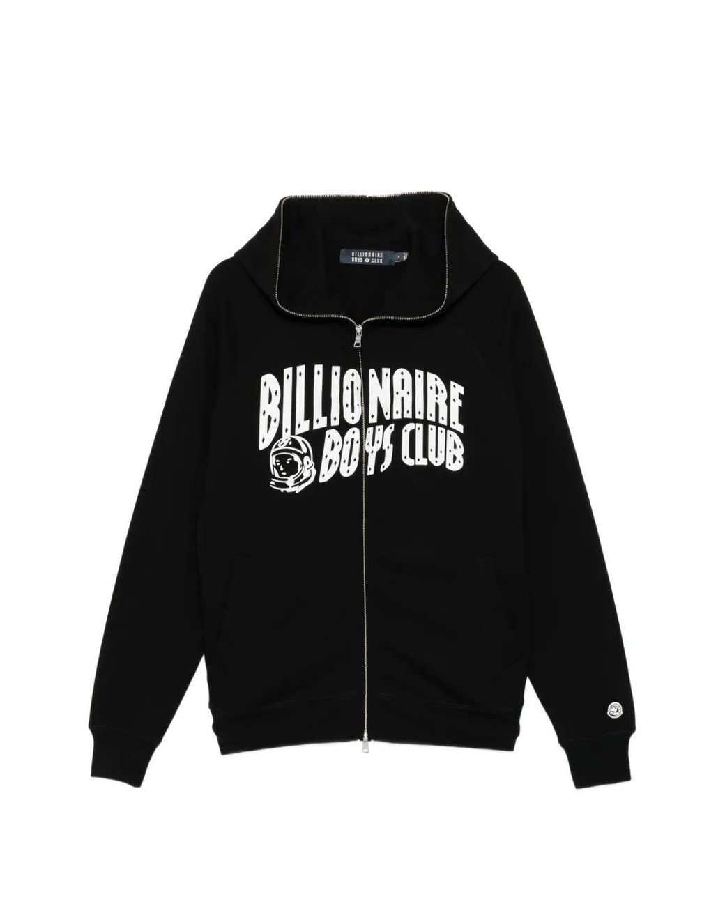BBCICECREAM Black Arch Zipped Hoodie for men