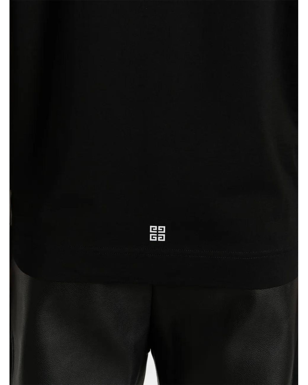 Givenchy Black Slim Fit T-Shirt for men