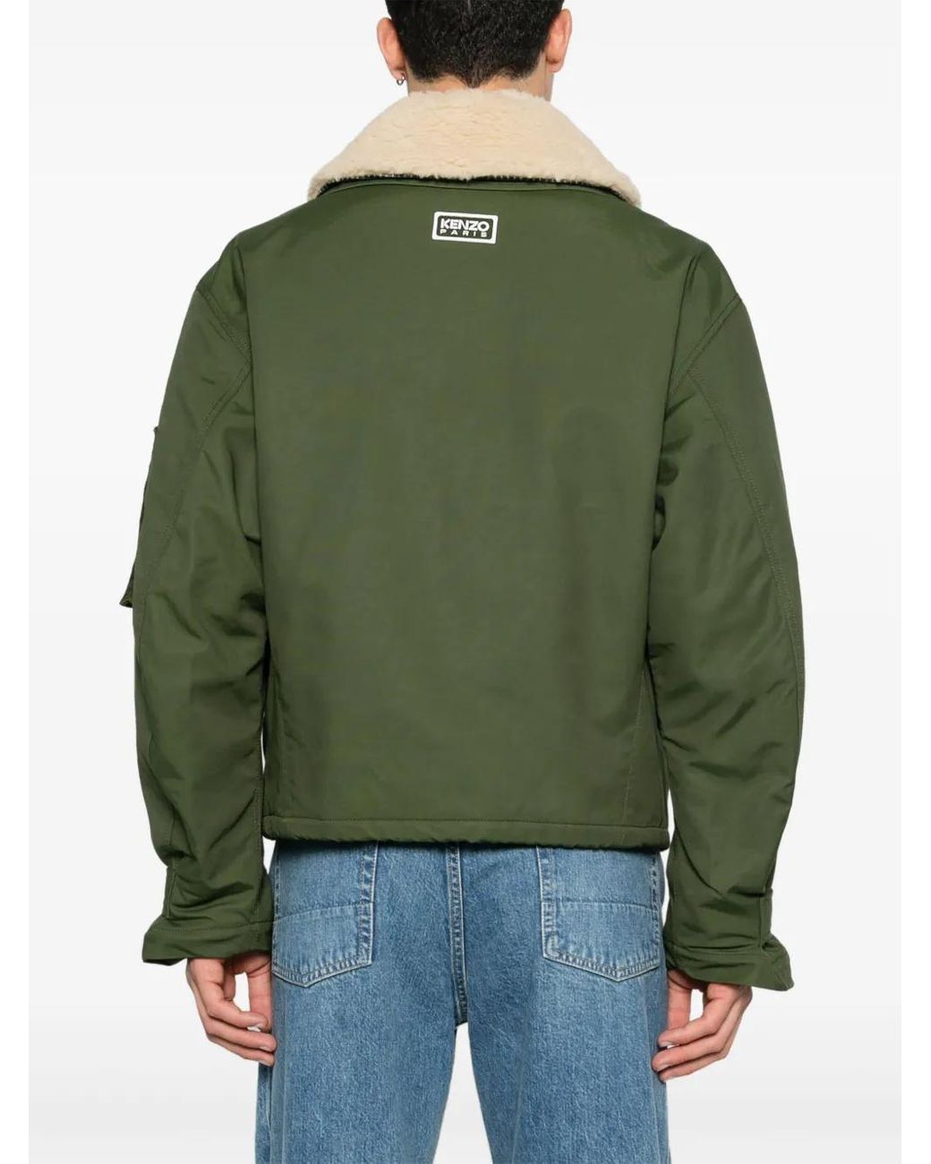 KENZO Green Jackets for men