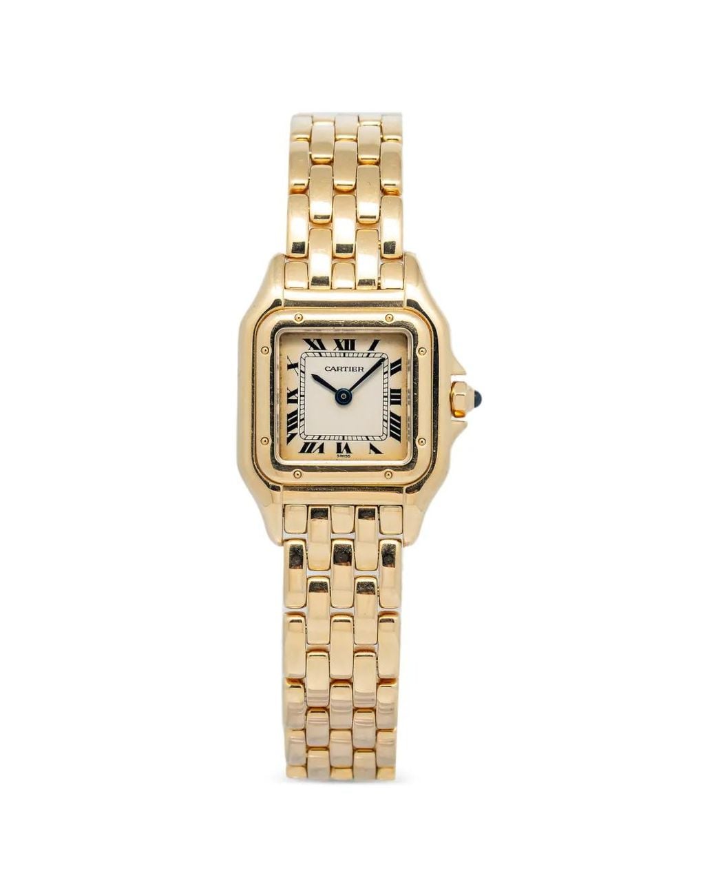 Cartier Metallic Panthere 22Mm Square Watch