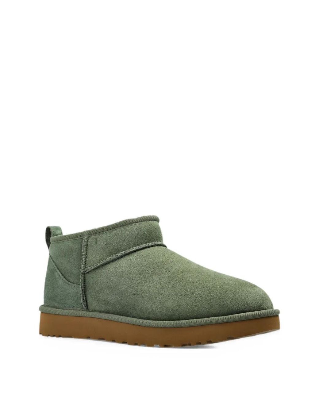 Ugg Green Classic Ultra Mini Boots