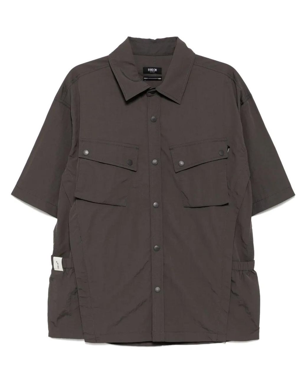 FIVE CM Hemd Mit Brusttasche in Gray für Herren