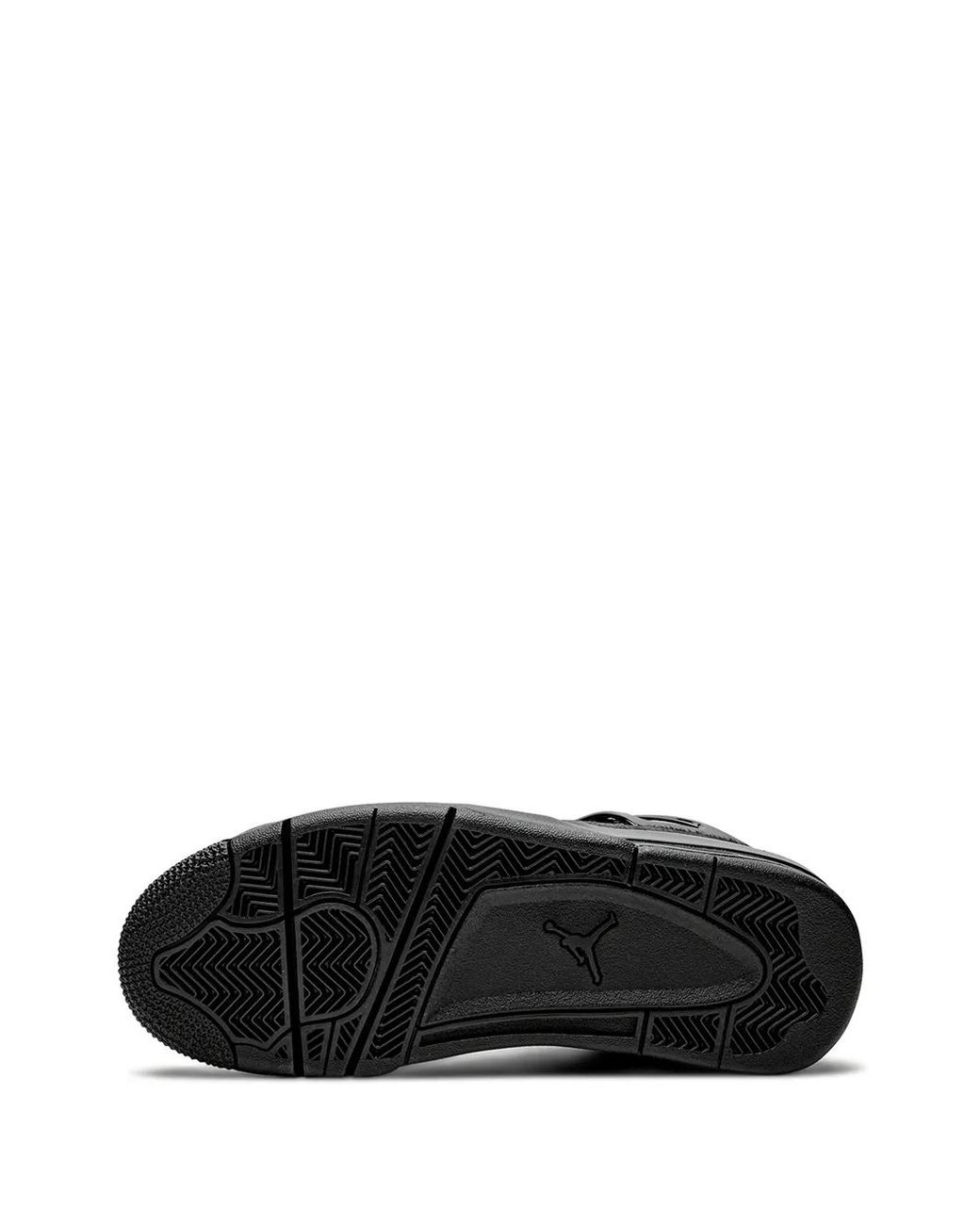 Nike Black X Olivia Kim Air 4 Retro "No Cover" Sneakers