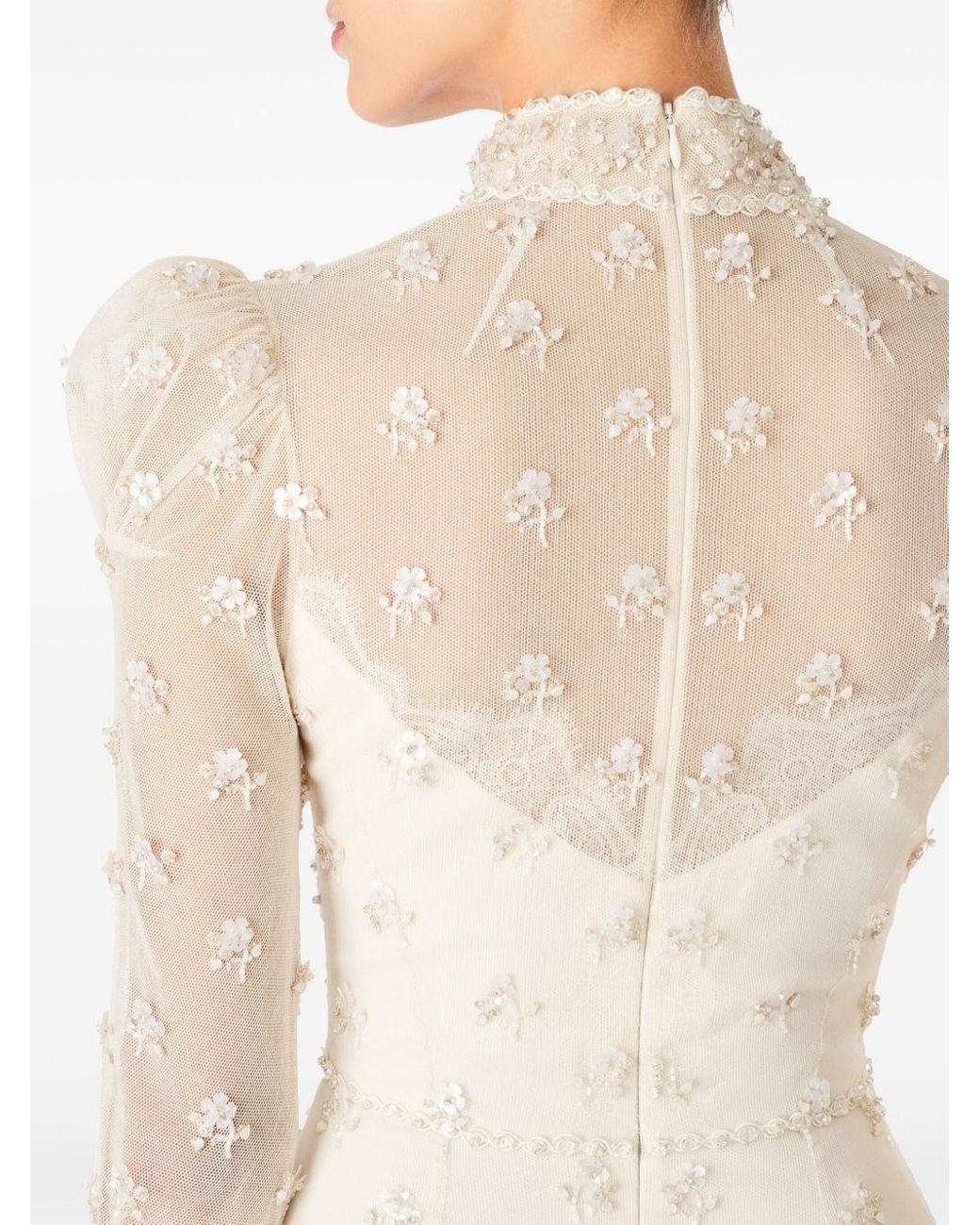 Jenny Packham Tabitha Dress in White | Lyst