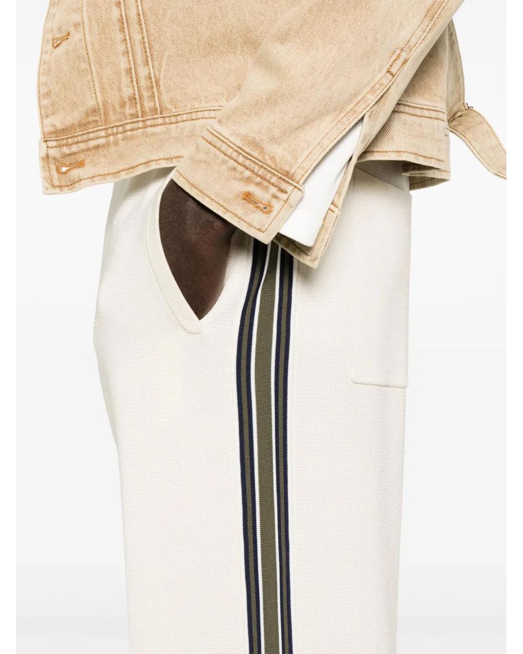 Wales Bonner Natural Tide Track Pants for men