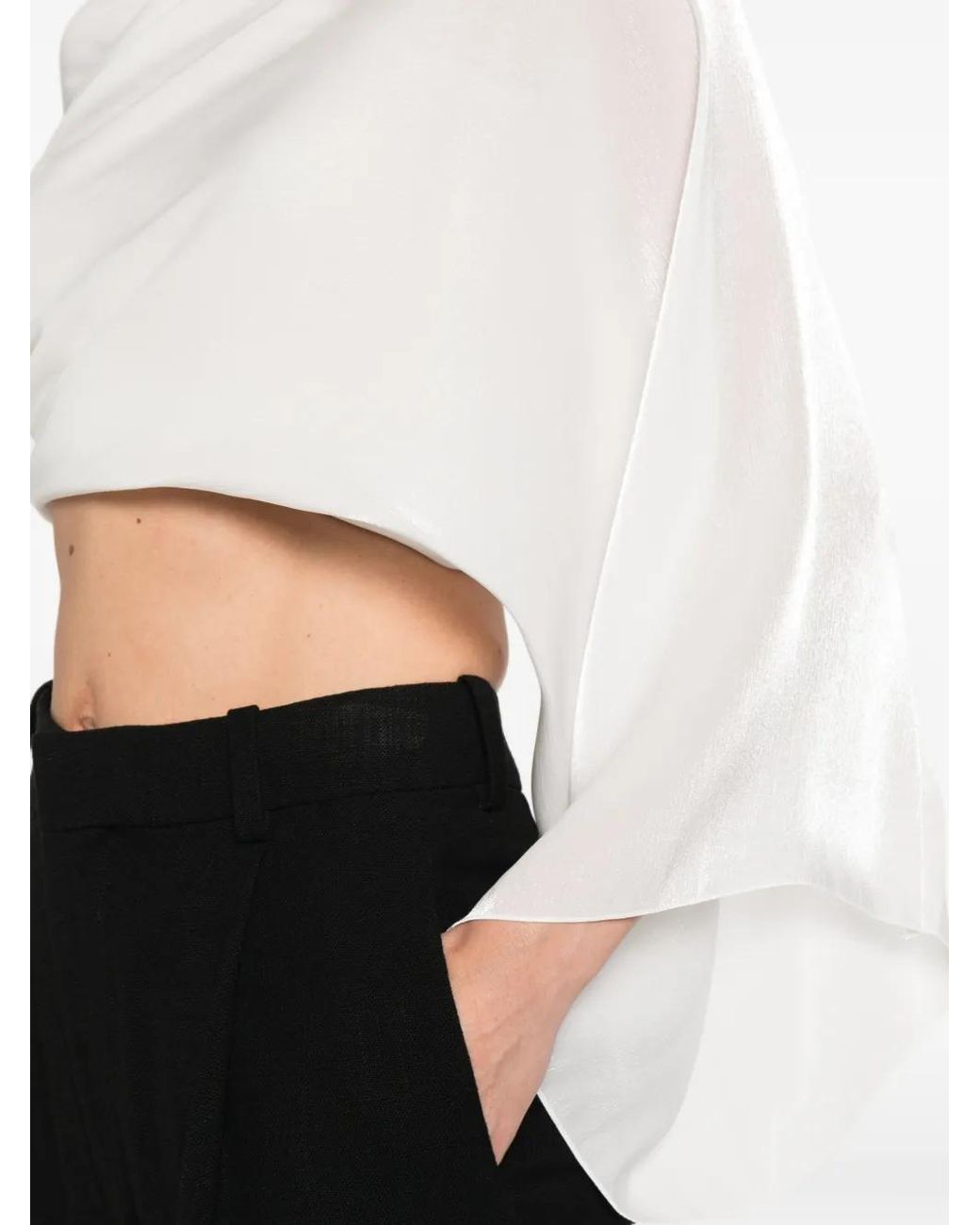 Emporio Armani White Scarf