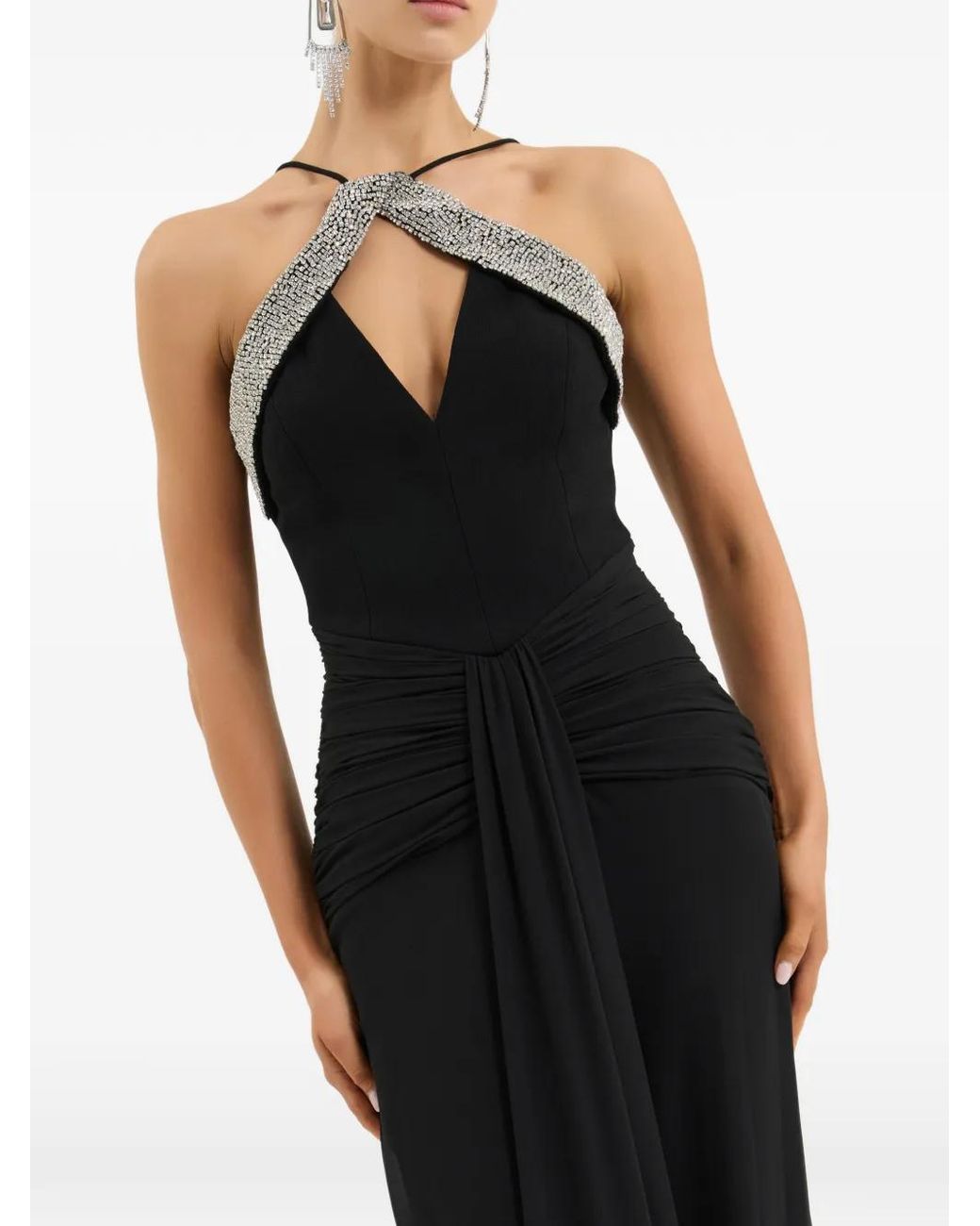Rebecca Vallance Black Astros Gown