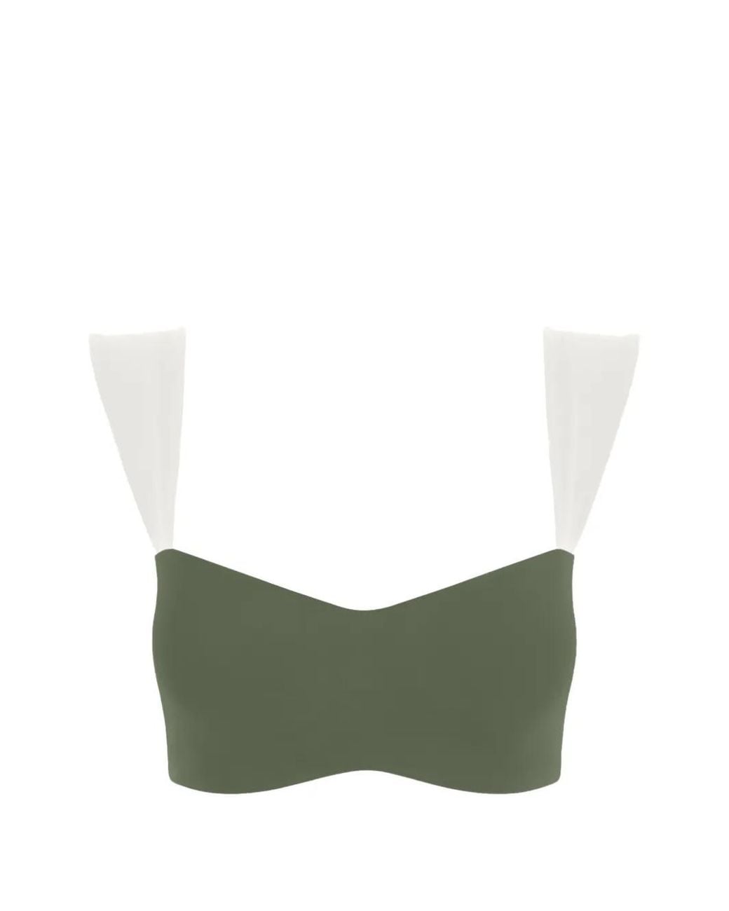 AMADAWEAR Green Jaqueline Balconette Sports Bra