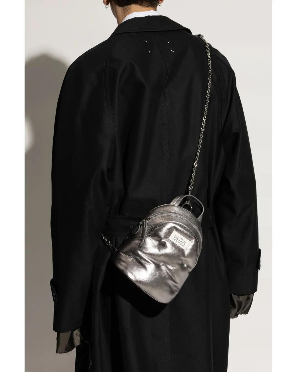 Maison Margiela White Glam Slam Backpack