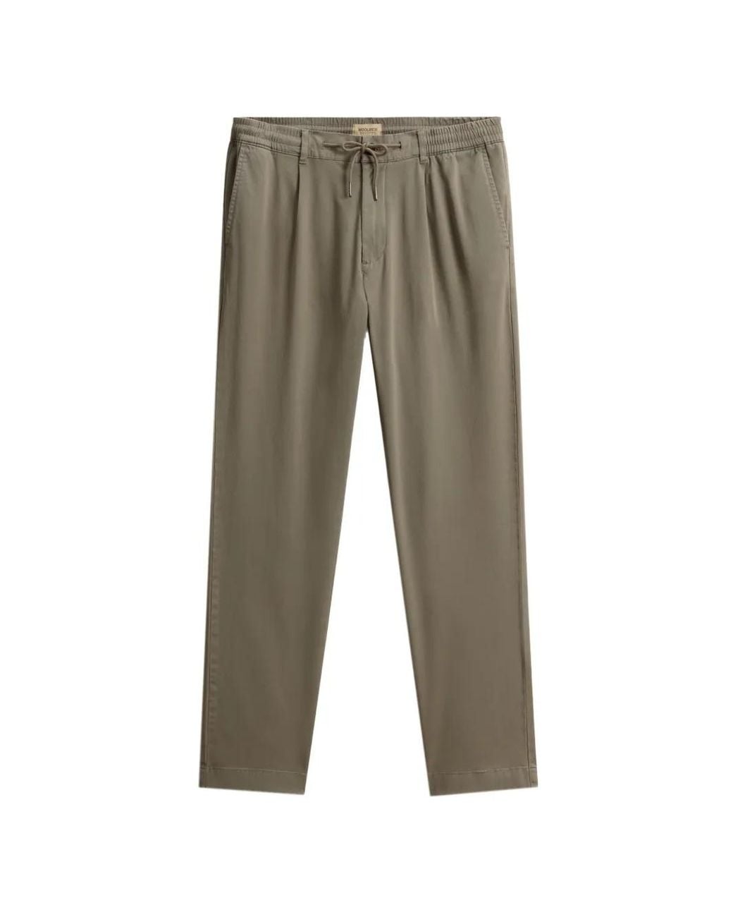 Woolrich Gray Milton Trousers for men