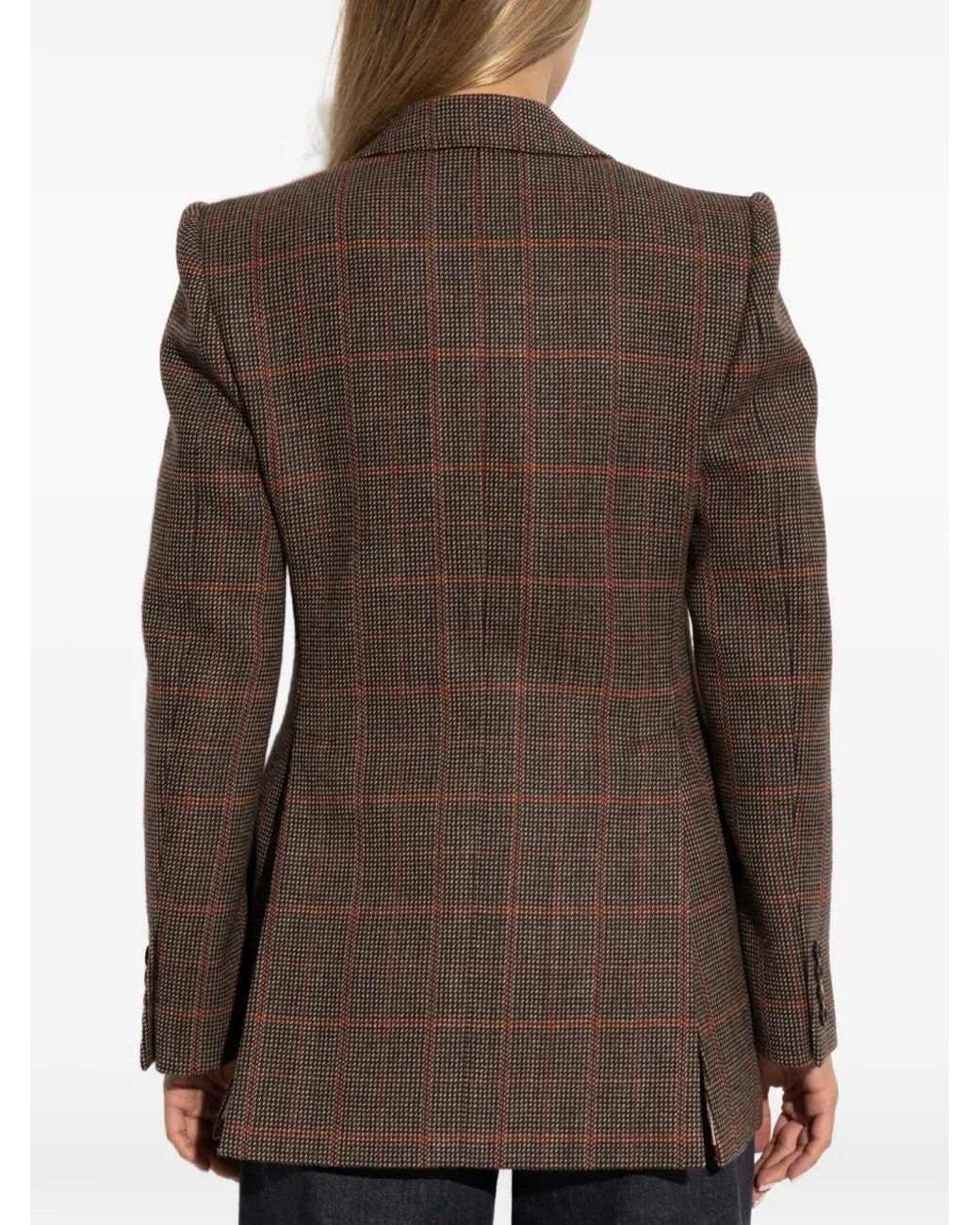 Chloé Brown Classic Long Blazer Jacket