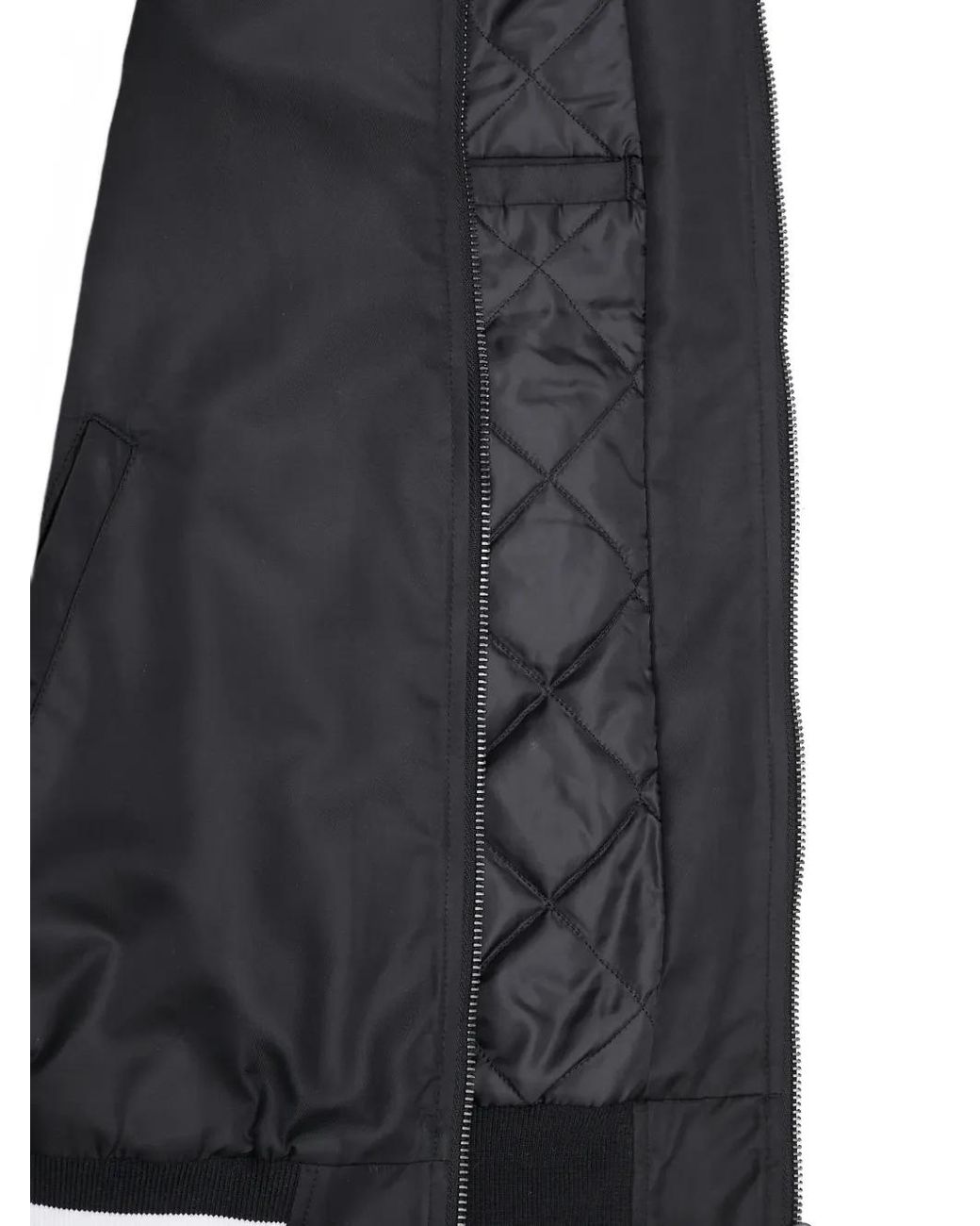 Chaqueta Bómber Con Logo Aries de hombre de color Black