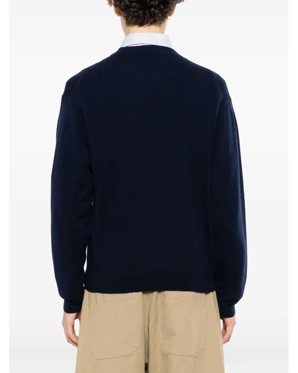 KENZO Blue Double K Sweater for men
