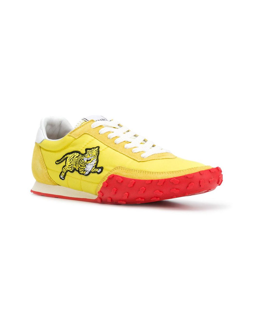 KENZO Move Sneakers in Yellow for Men | Lyst