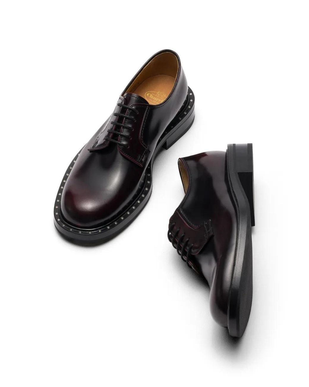 Church's Black Shannon Studded Derby Shoes