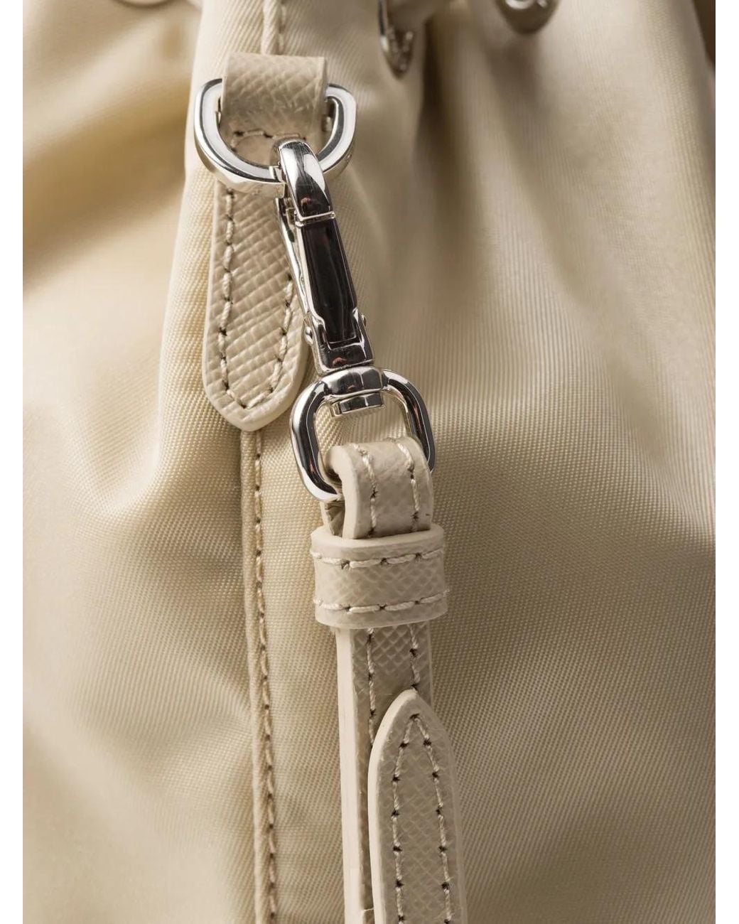 Prada Natural Re-Nylon Pouch