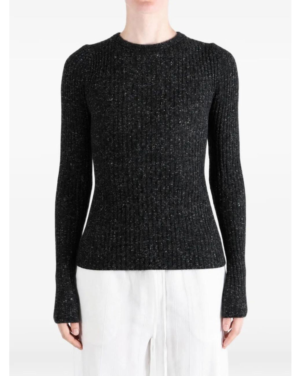 Jersey De Canalé Auralee de color Black