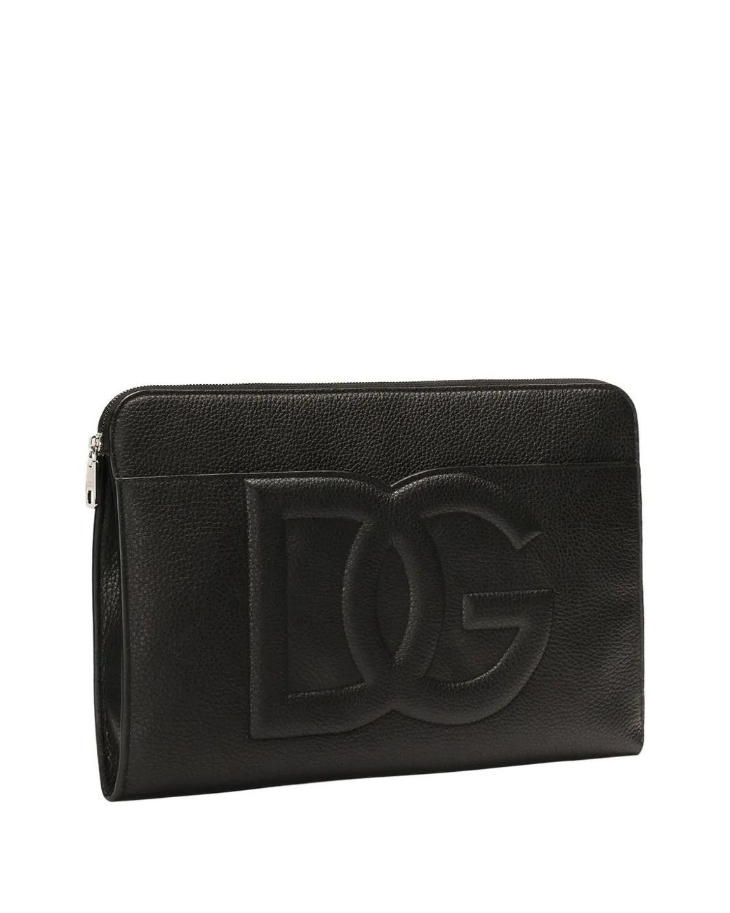 Bolso De Mano Grande Con Logo En Relieve Dolce & Gabbana de hombre de color Black