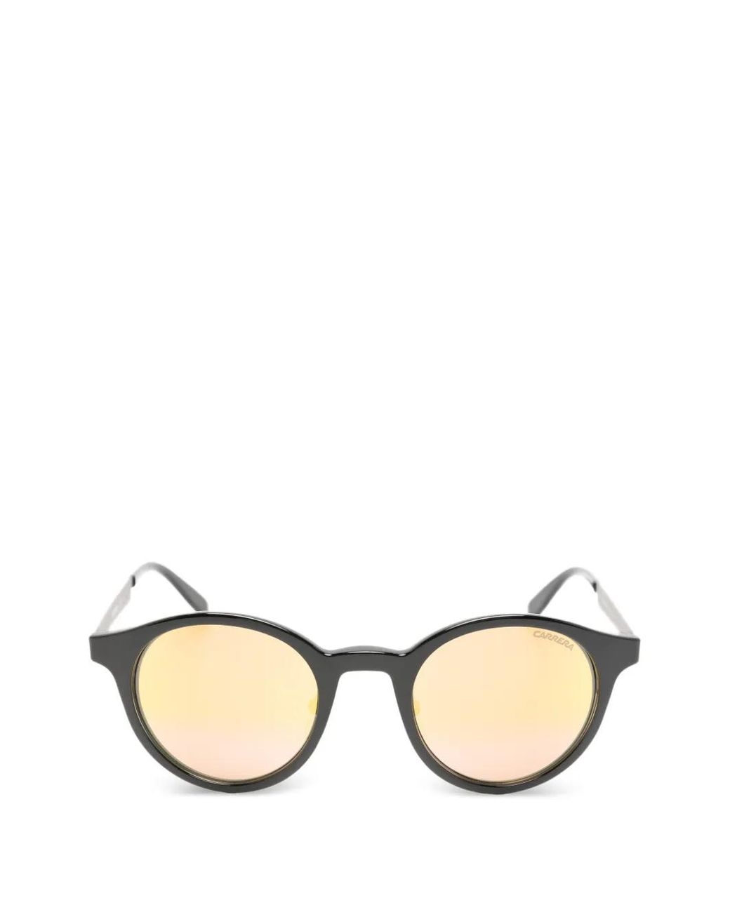Carrera Natural Round-Frame Mirrored Sunglasses
