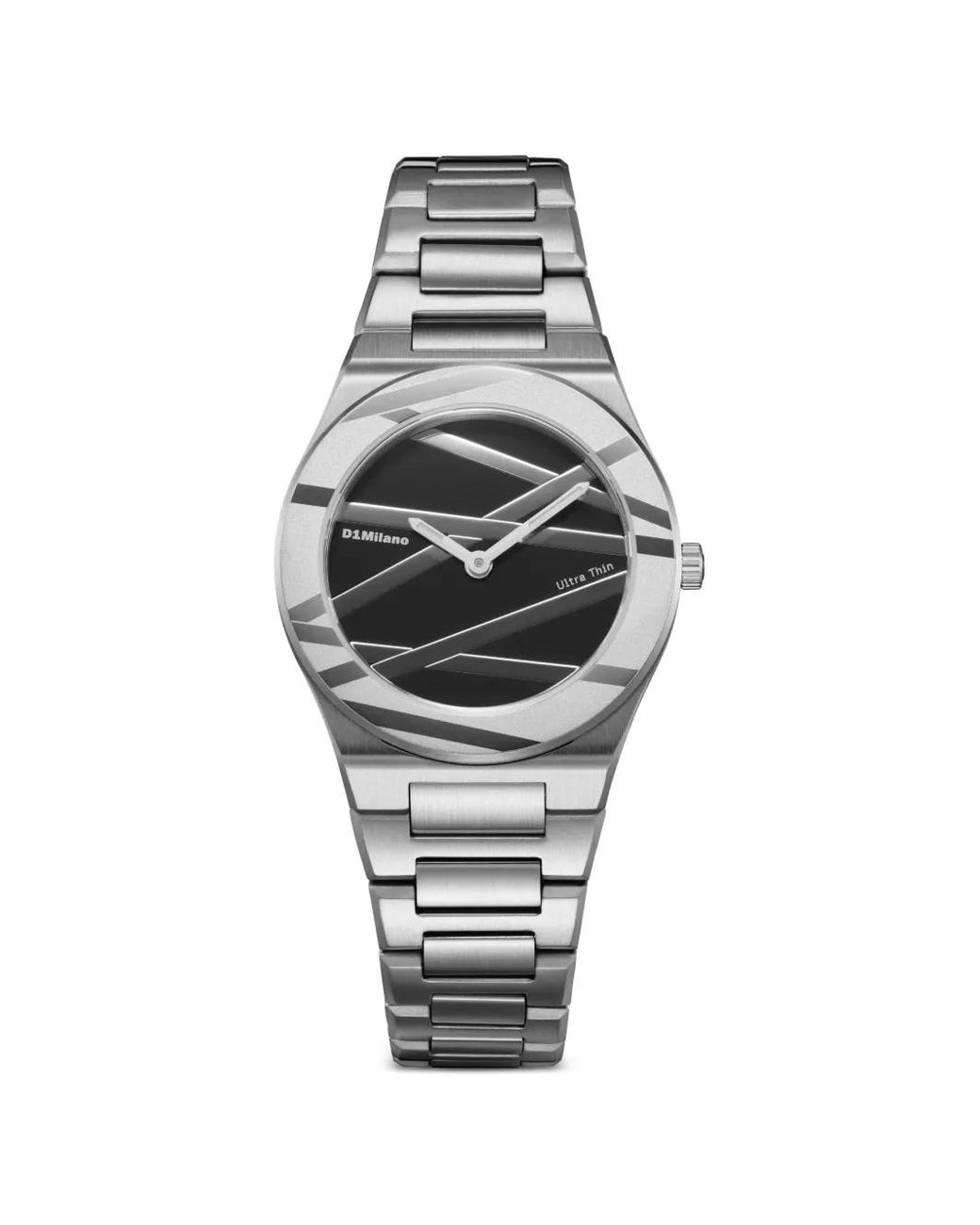D1 Milano Black Onyx Inlay Ultra Thin 30Mm Watch