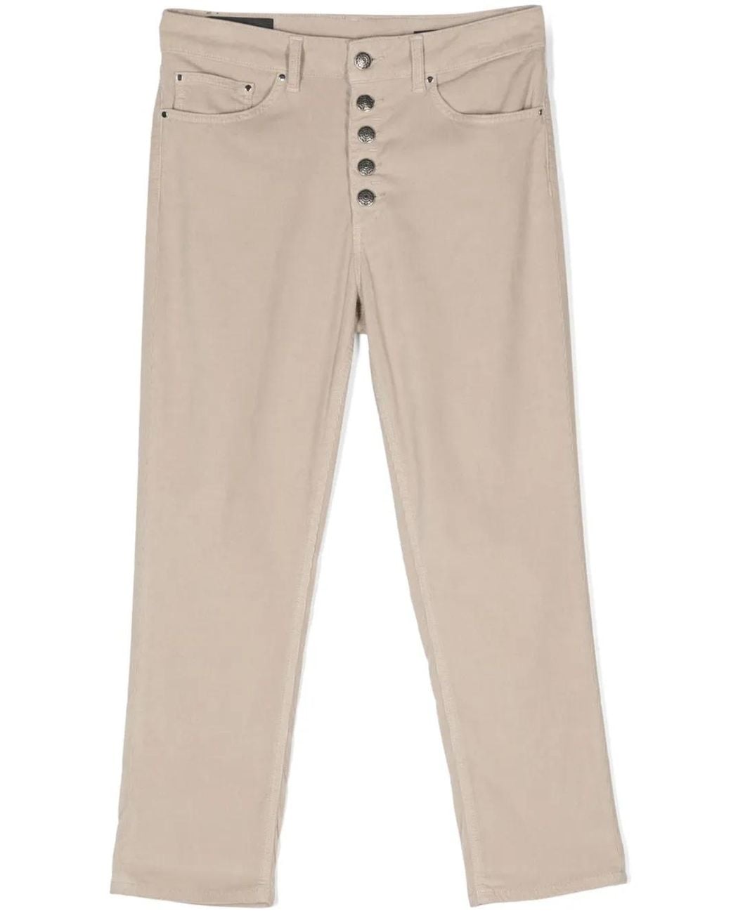 Dondup Natural Cropped Trousers