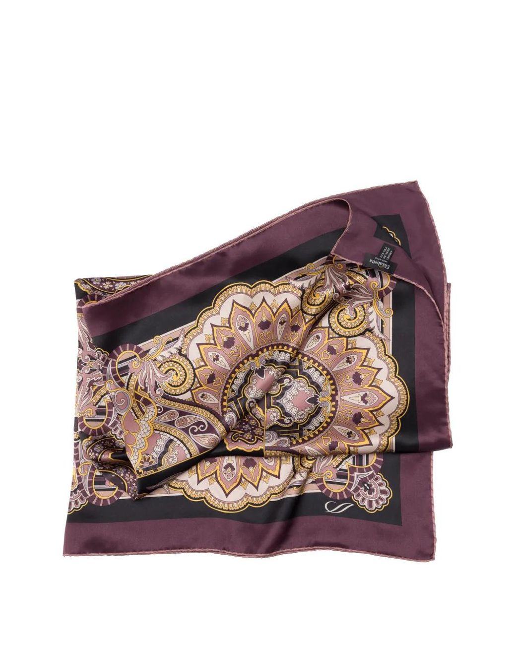 Elizabetta Brown Malta Seidenschal