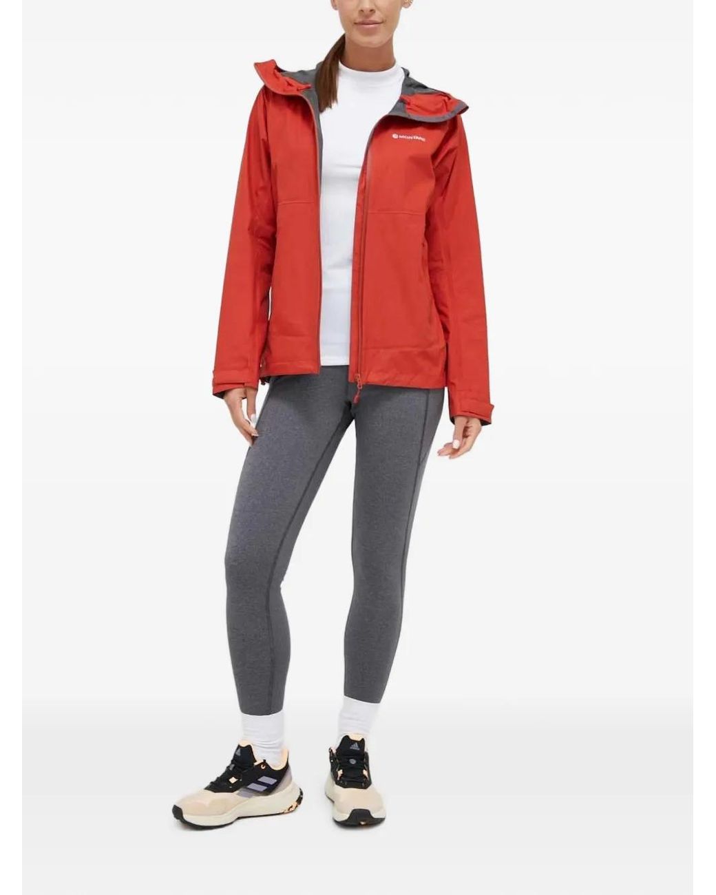 MONTANÉ Red Veste De Sport À Capuche